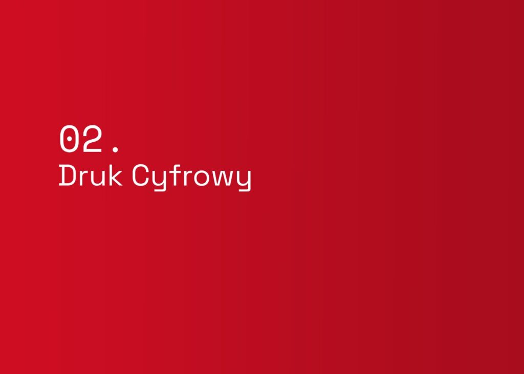 druk cyfrowy