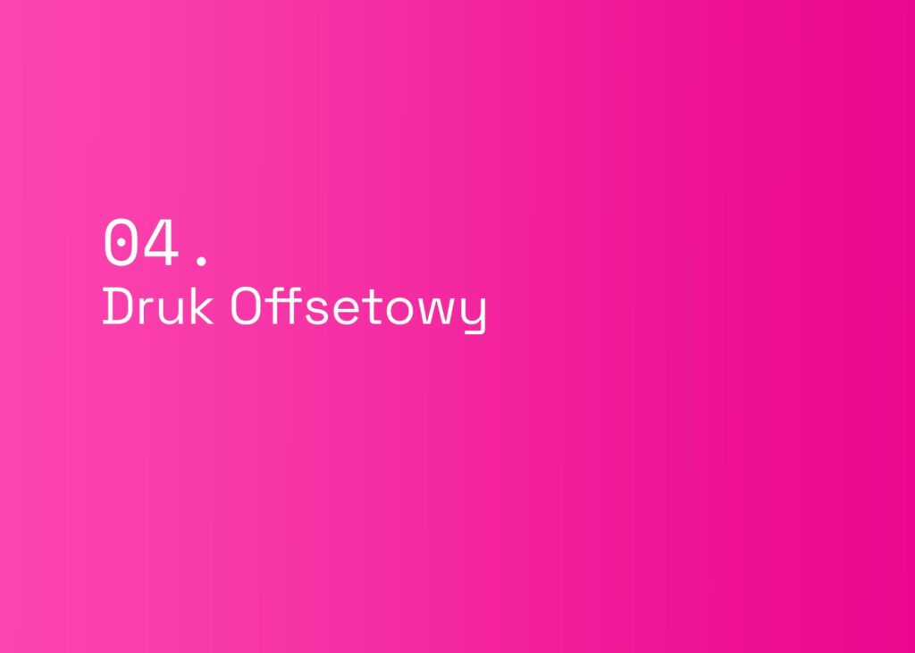 druk offsetowy