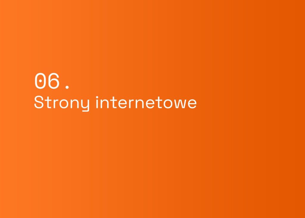 strony internetowe